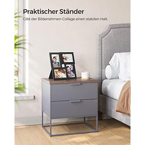 Kollázs képkeretek, 4 keret 4x6 fotókhoz, fekete-SONGMICS-Vita Home