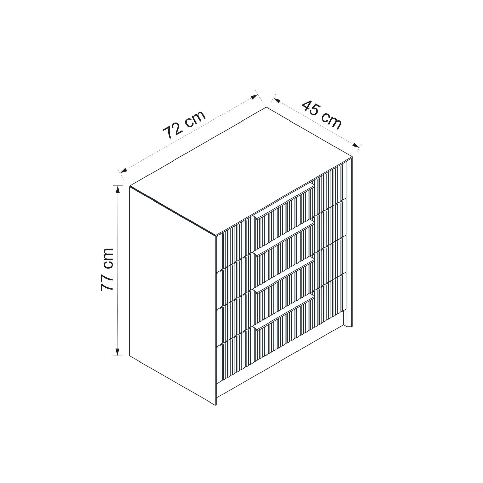 Komoda Kale Luxe - 7939 | AG-vitahome.hr