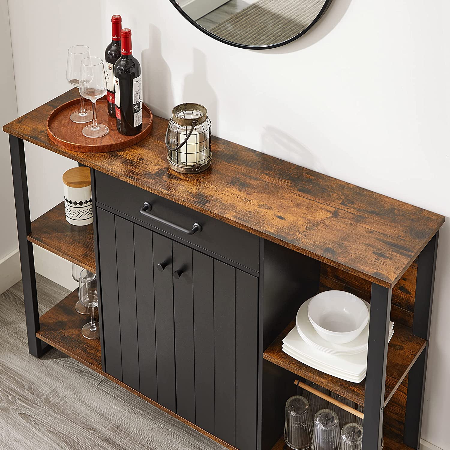 Komoda, kuhinjski element 120 x 30 x 80 cm | Vasagle-vitahome.hr