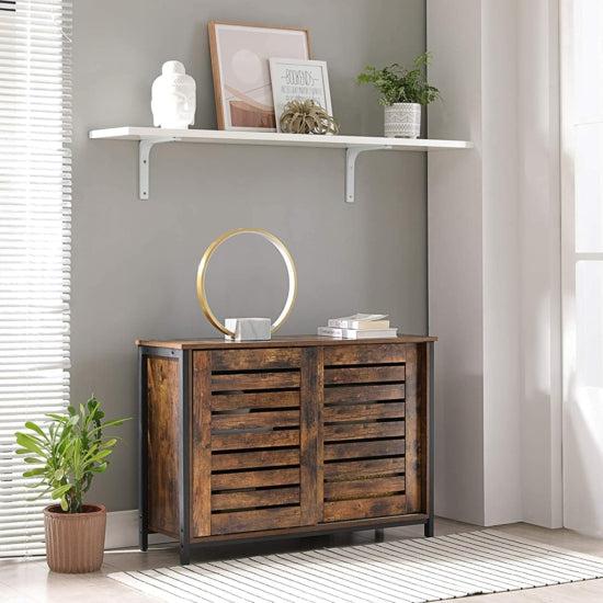 Komoda, kuhinjski element s kliznim vratima 35 x 100 x 70 cm | Vasagle-vitahome.hr