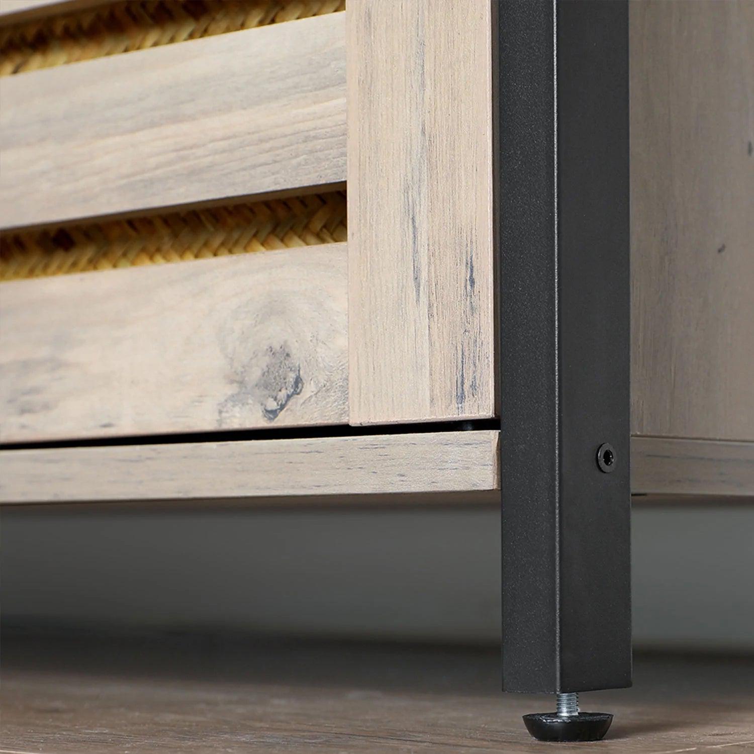 komoda, kuhinjski element s otvorenim policama 100 x 80 x 35 cm | Vasagle-vitahome.hr