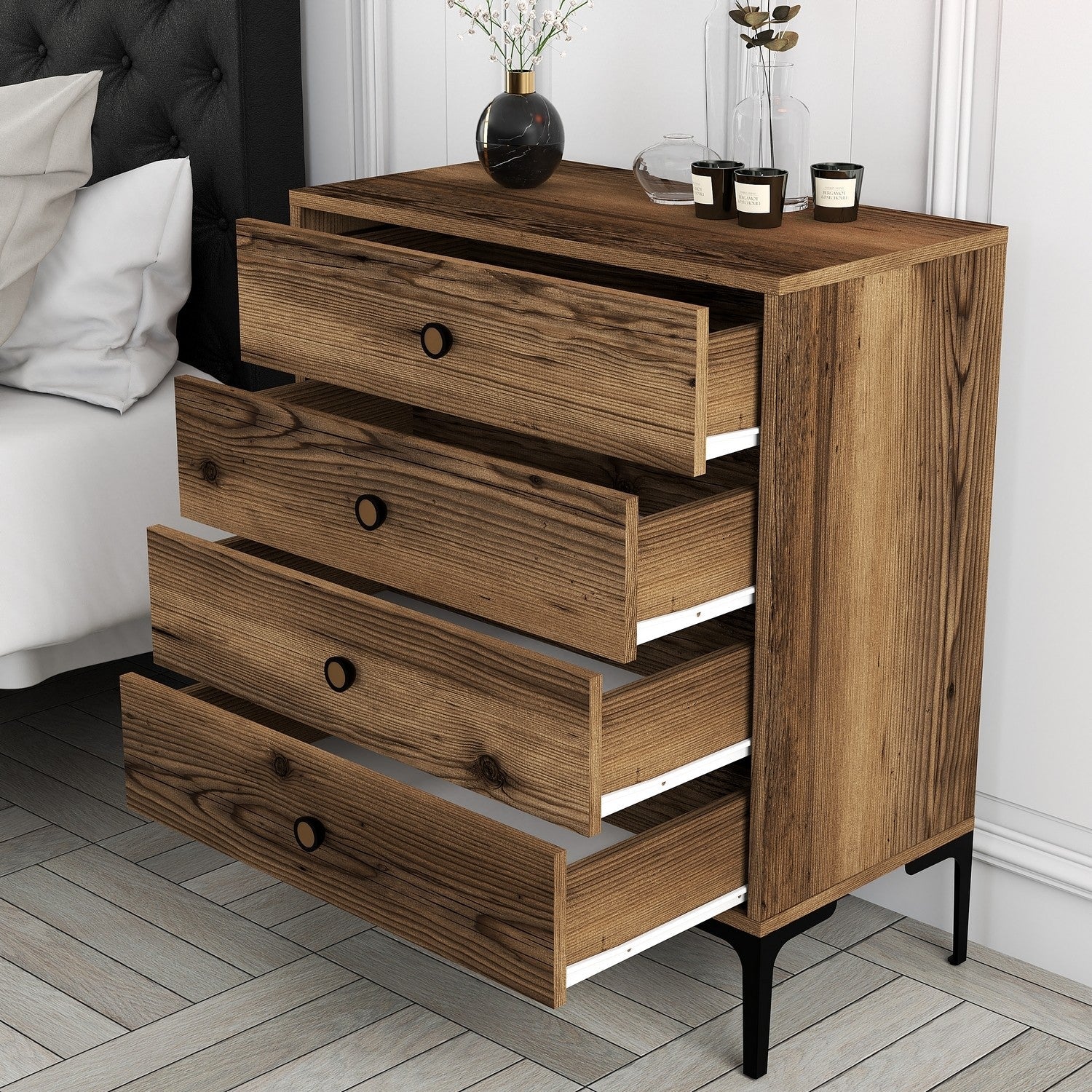 Komoda Lizbon 539 - Walnut | AG-vitahome.hr