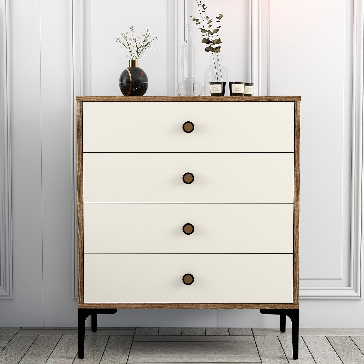 Komoda Lizbon 540 - Walnut, Cream | AG-vitahome.hr