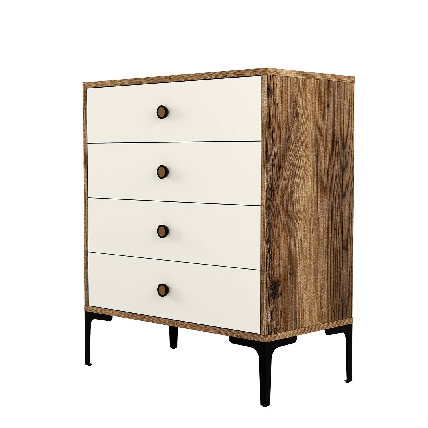 Komoda Lizbon 540 - Walnut, Cream | AG-vitahome.hr