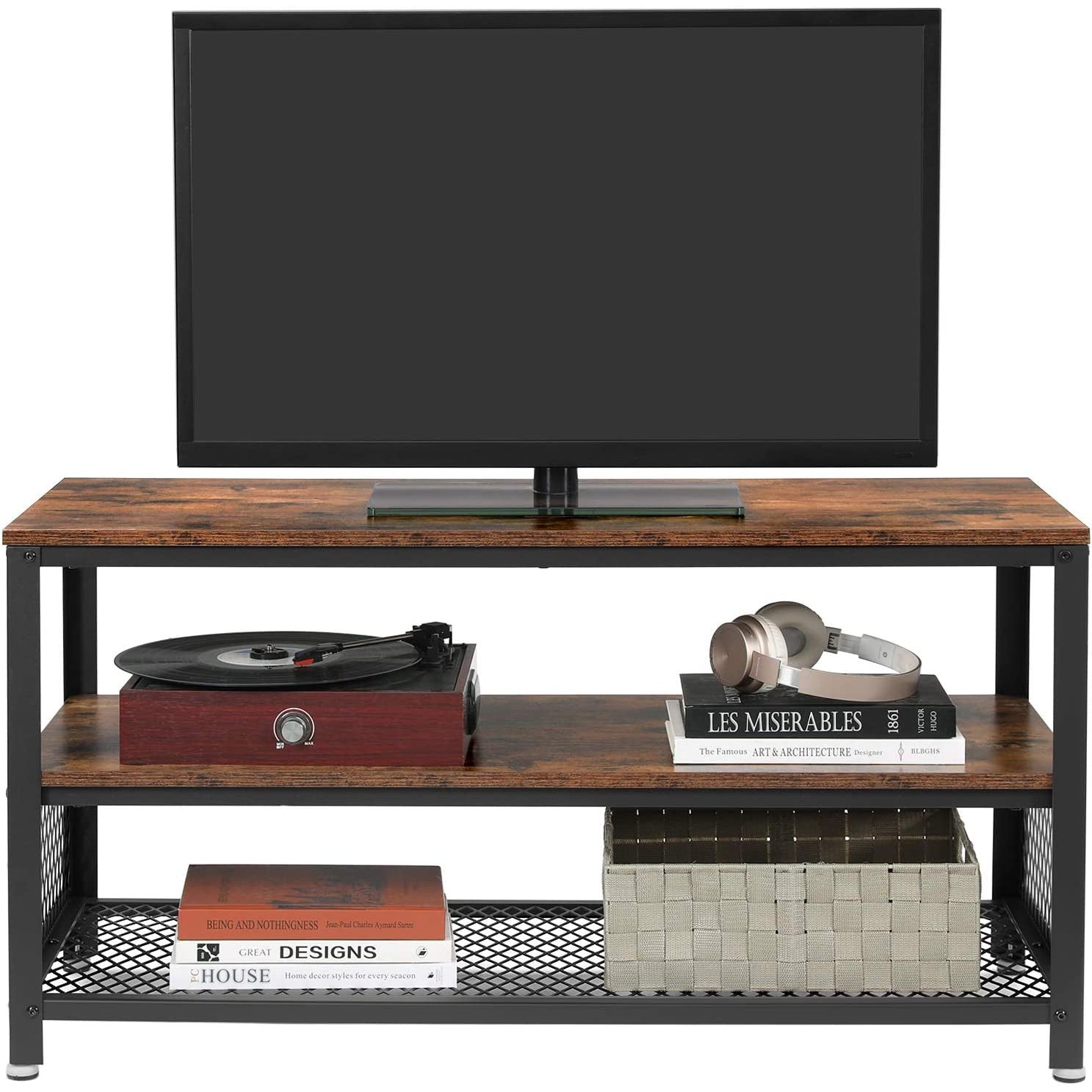 Komoda za TV 100 x 40 x 52 cm tamno smeđa | Vasagle-vitahome.hr