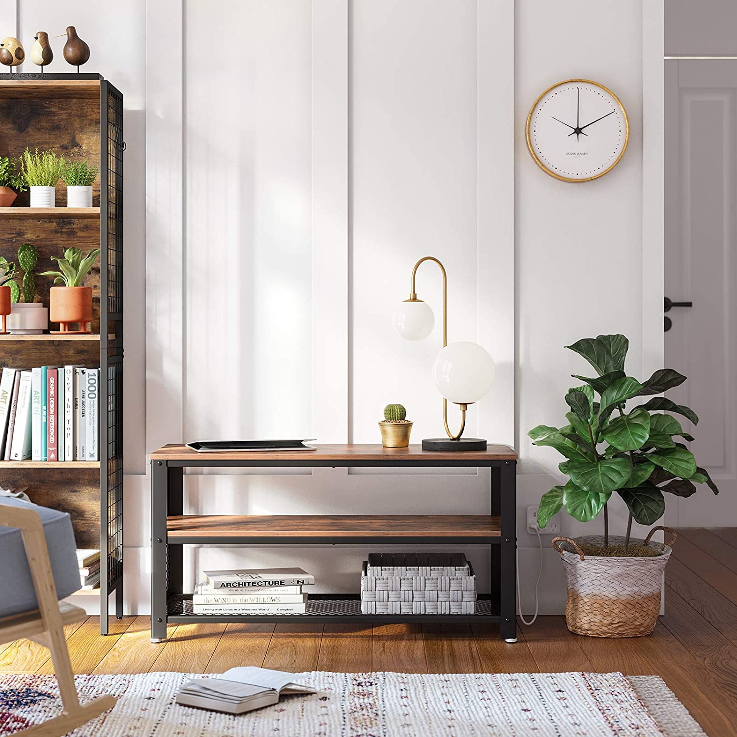 Komoda za TV 100 x 40 x 52 cm tamno smeđa | Vasagle-vitahome.hr