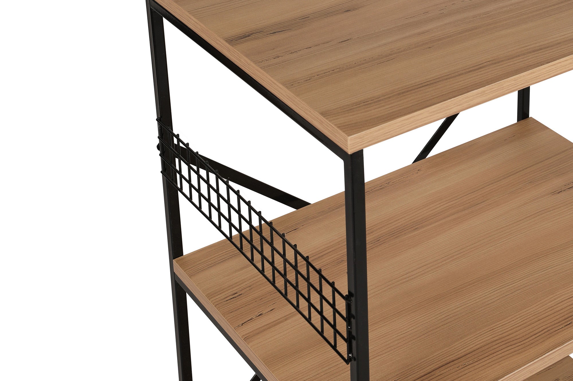 Konyhai polc Anemon - Black, Pine | AG-vitahome.hr