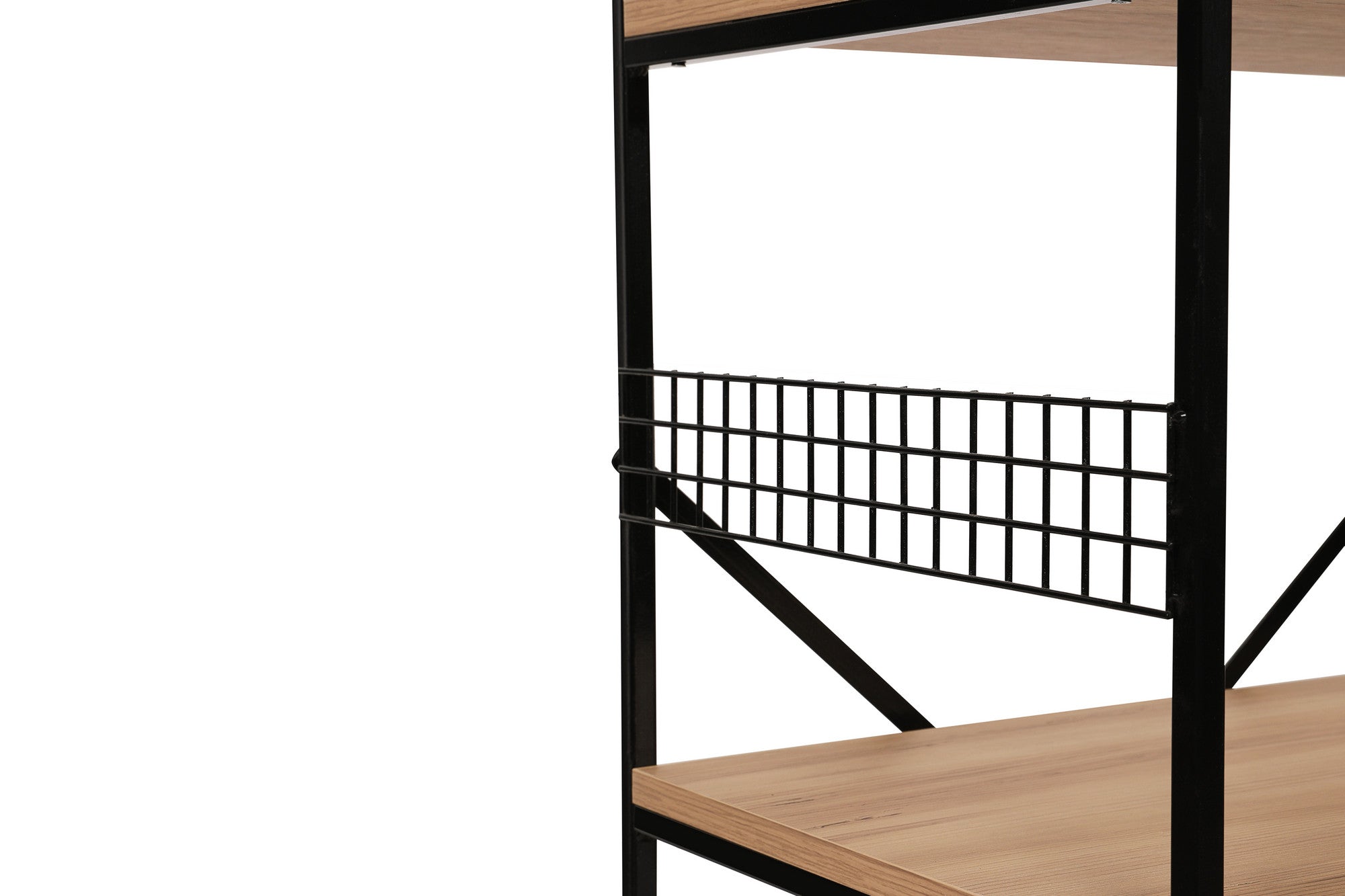 Konyhai polc Anemon - Black, Pine | AG-vitahome.hr