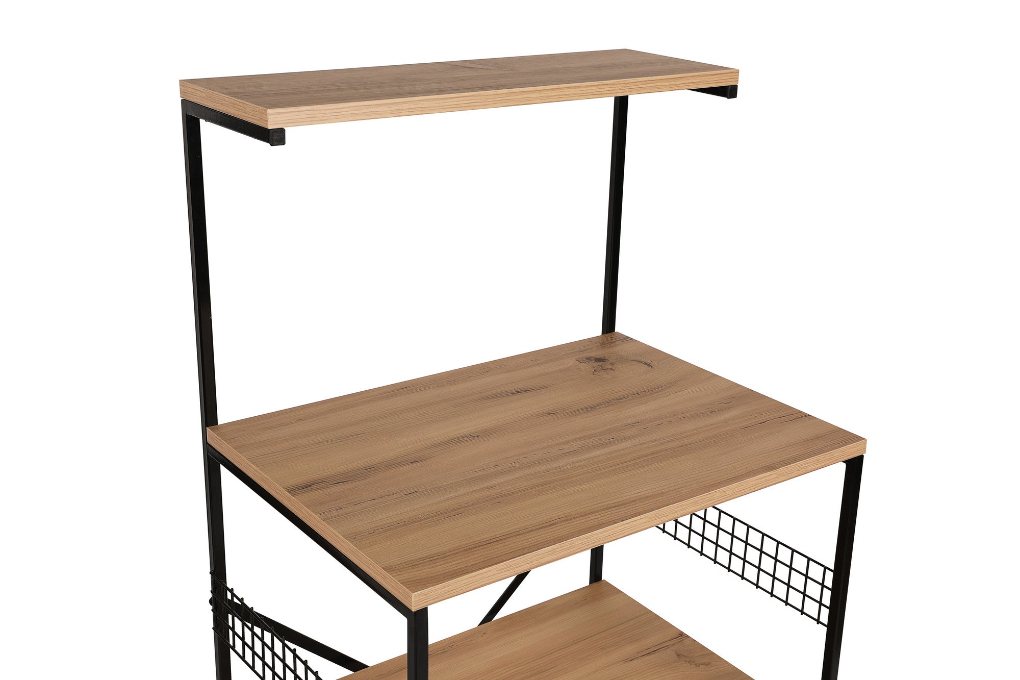 Konyhai polc Anemon - Black, Pine | AG-vitahome.hr