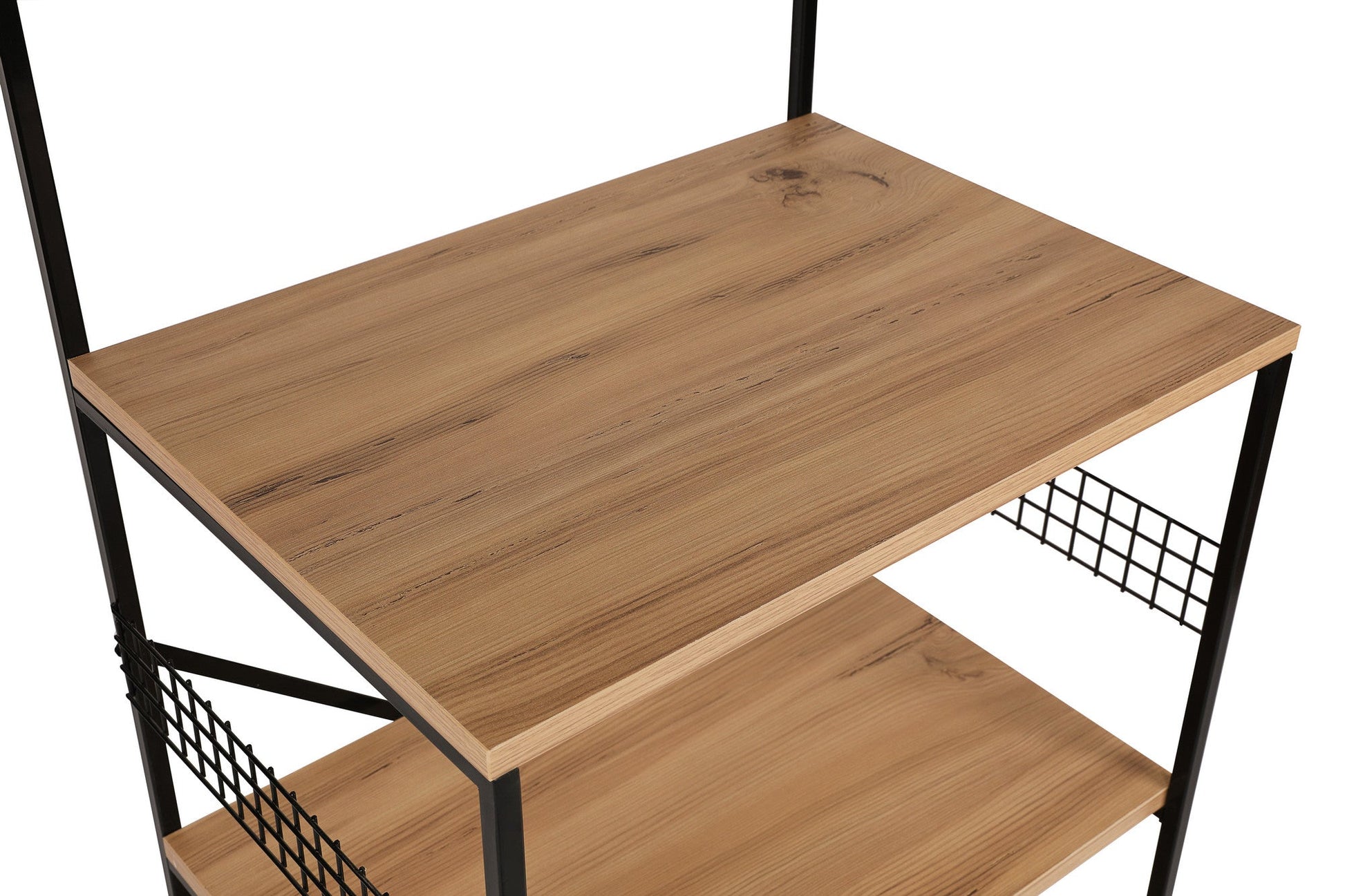 Konyhai polc Anemon - Black, Pine | AG-vitahome.hr