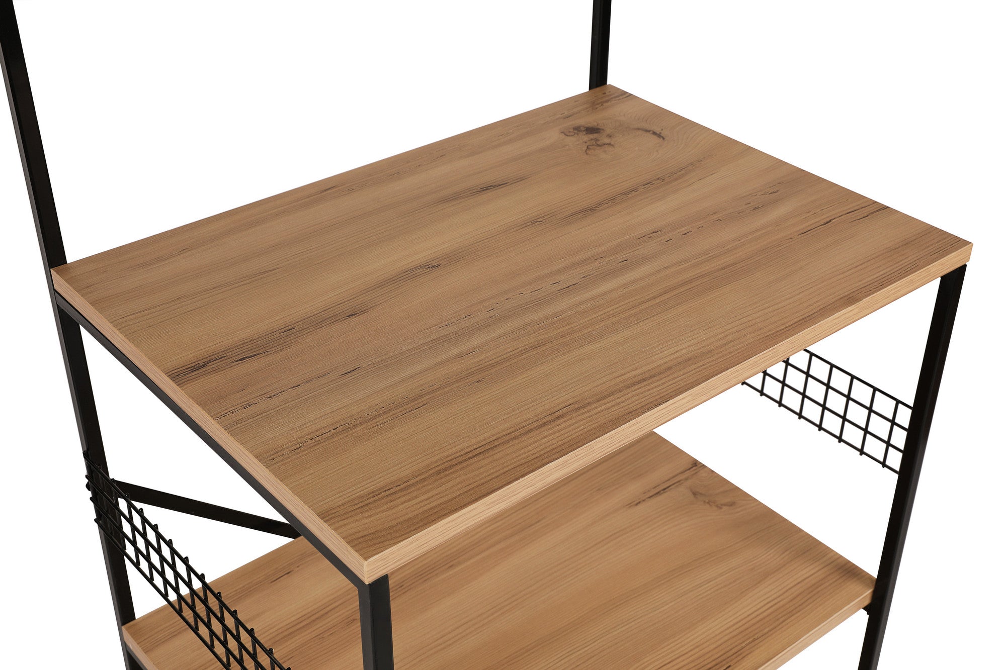 Konyhai polc Anemon - Black, Pine | AG-vitahome.hr