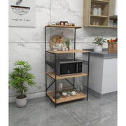 Konyhai polc Anemon - Black, Pine | AG-vitahome.hr