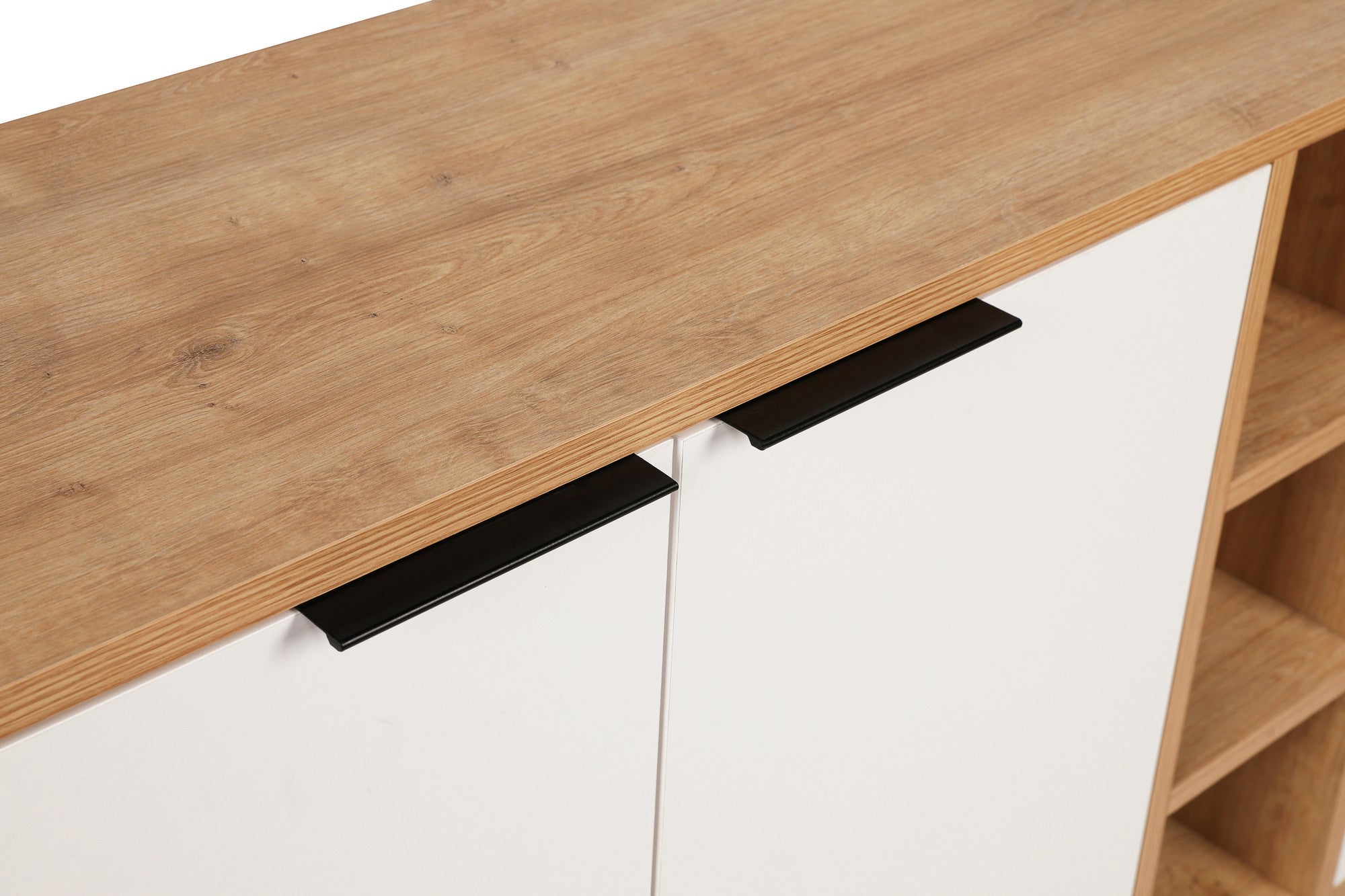 Konzolni stol Clara Console - Oak, White | AG-vitahome.hr