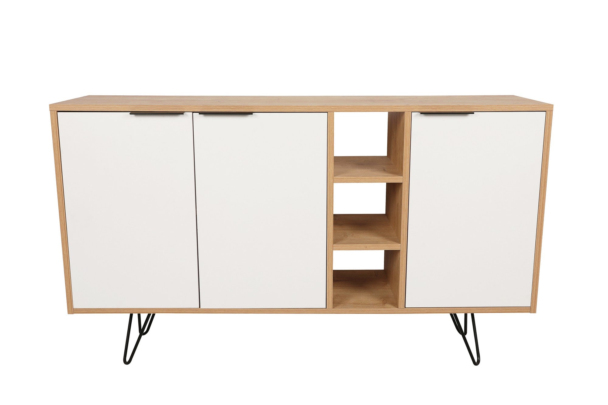 Konzolni stol Clara Console - Oak, White | AG-vitahome.hr