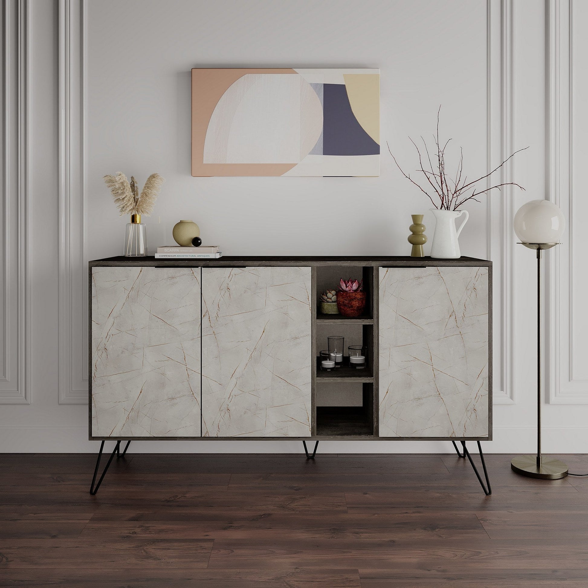 Konzolni stol Clara - Dark Brown, Lagina | AG-vitahome.hr