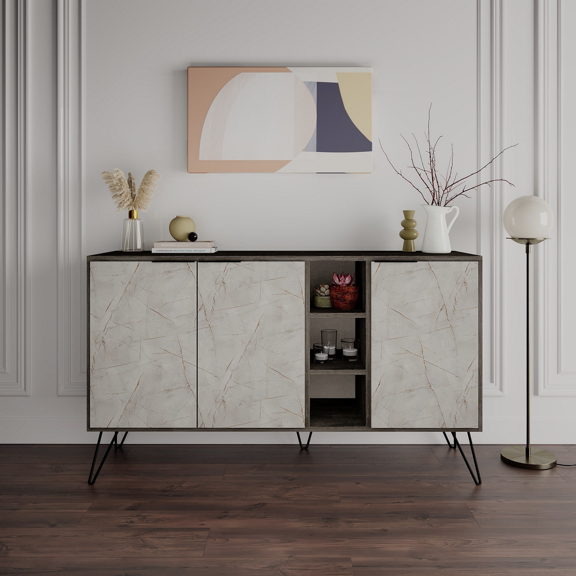 Konzolni stol Clara - Dark Brown, Lagina | AG-vitahome.hr
