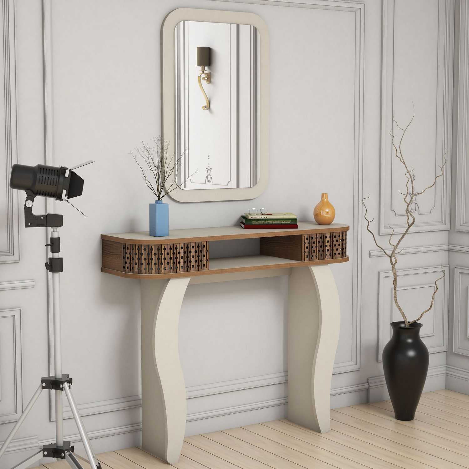 Konzolni stol Damla - Cream | AG-vitahome.hr
