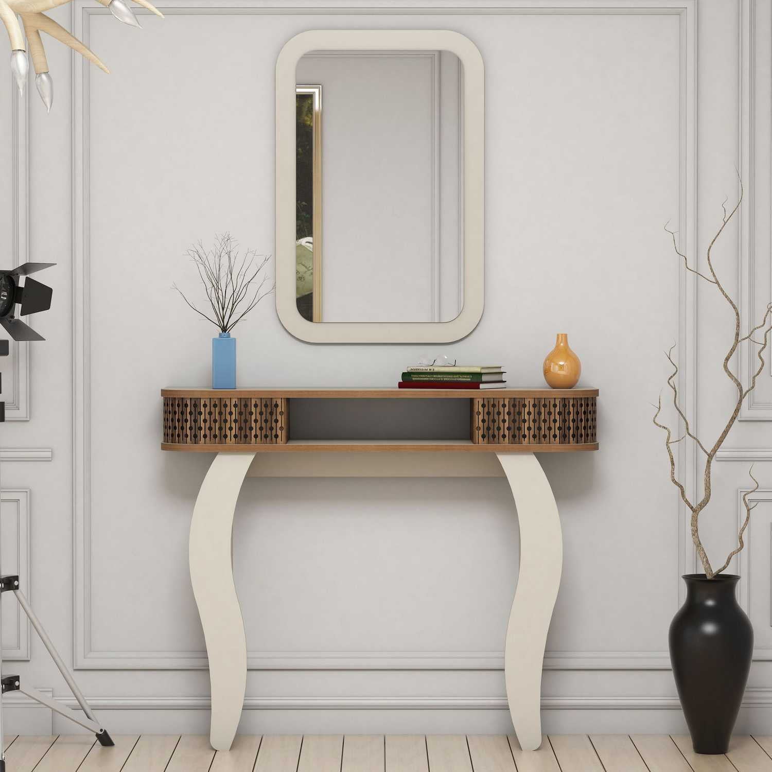 Konzolni stol Damla - Cream | AG-vitahome.hr