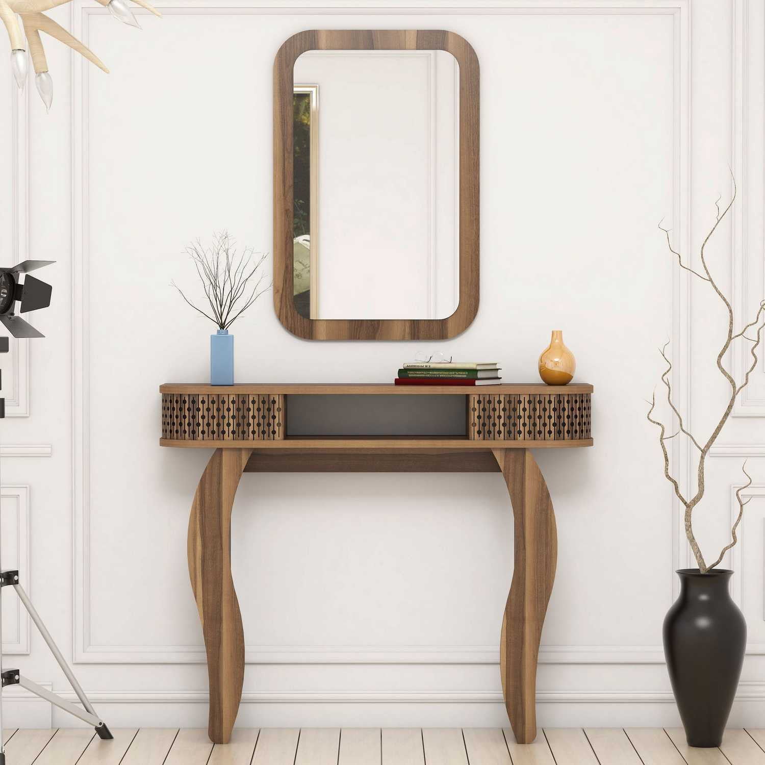 Konzolni stol Damla - Walnut | AG-vitahome.hr