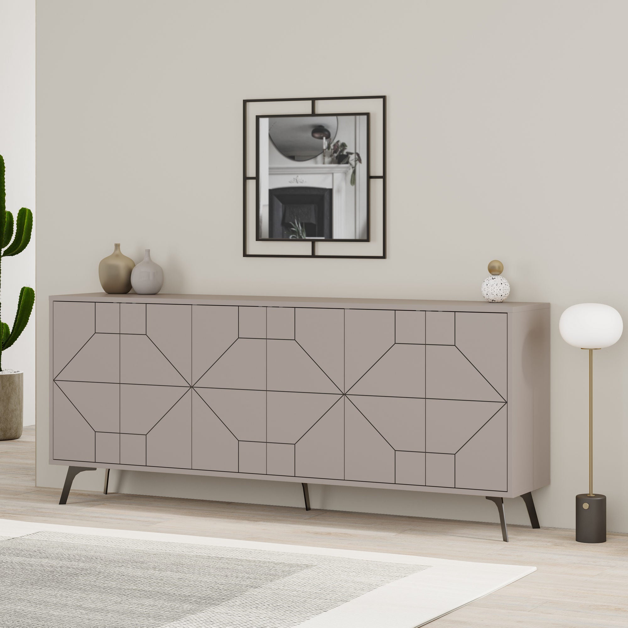 Konzolni stol Dune 183 - Light Mocha | AG-vitahome.hr