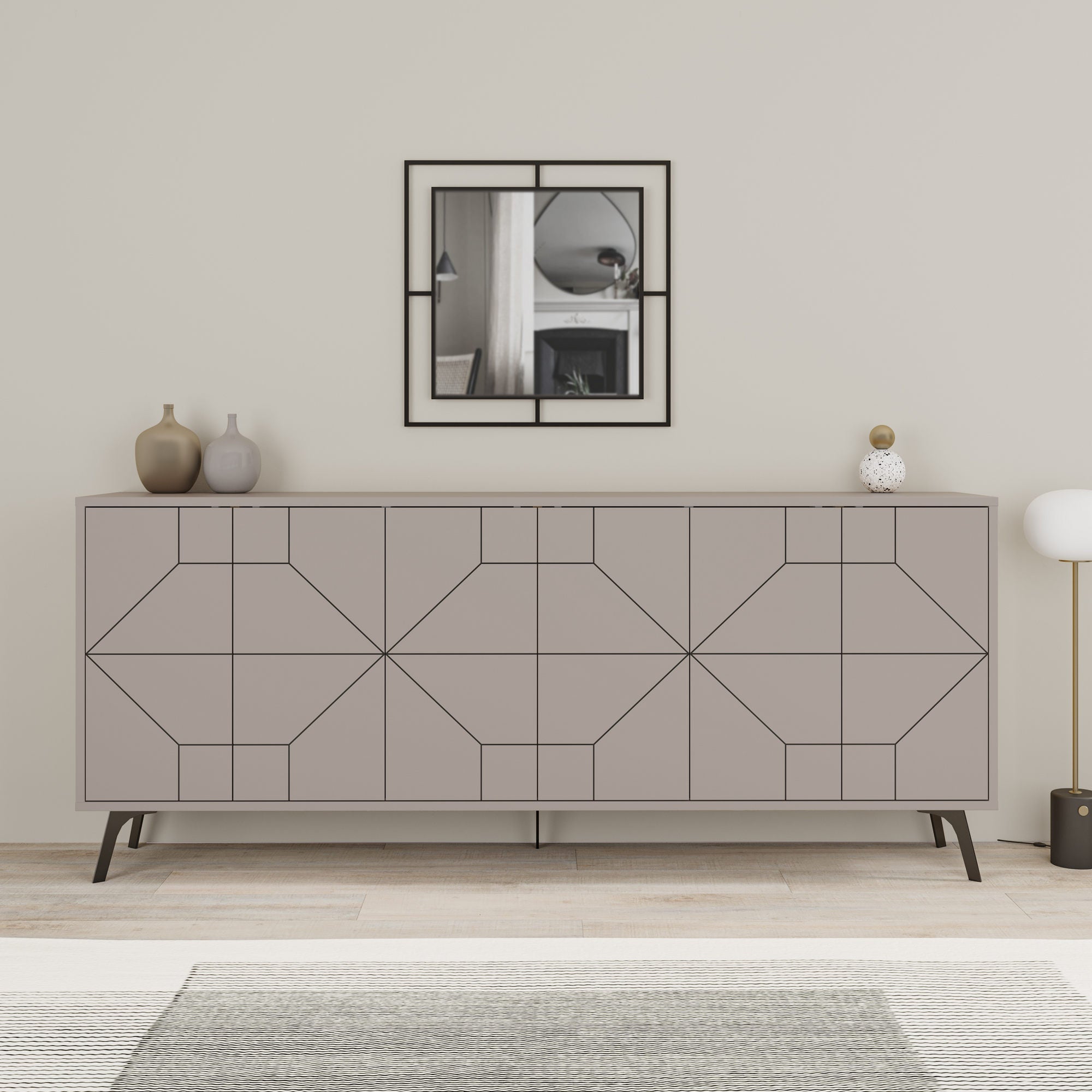 Konzolni stol Dune 183 - Light Mocha | AG-vitahome.hr