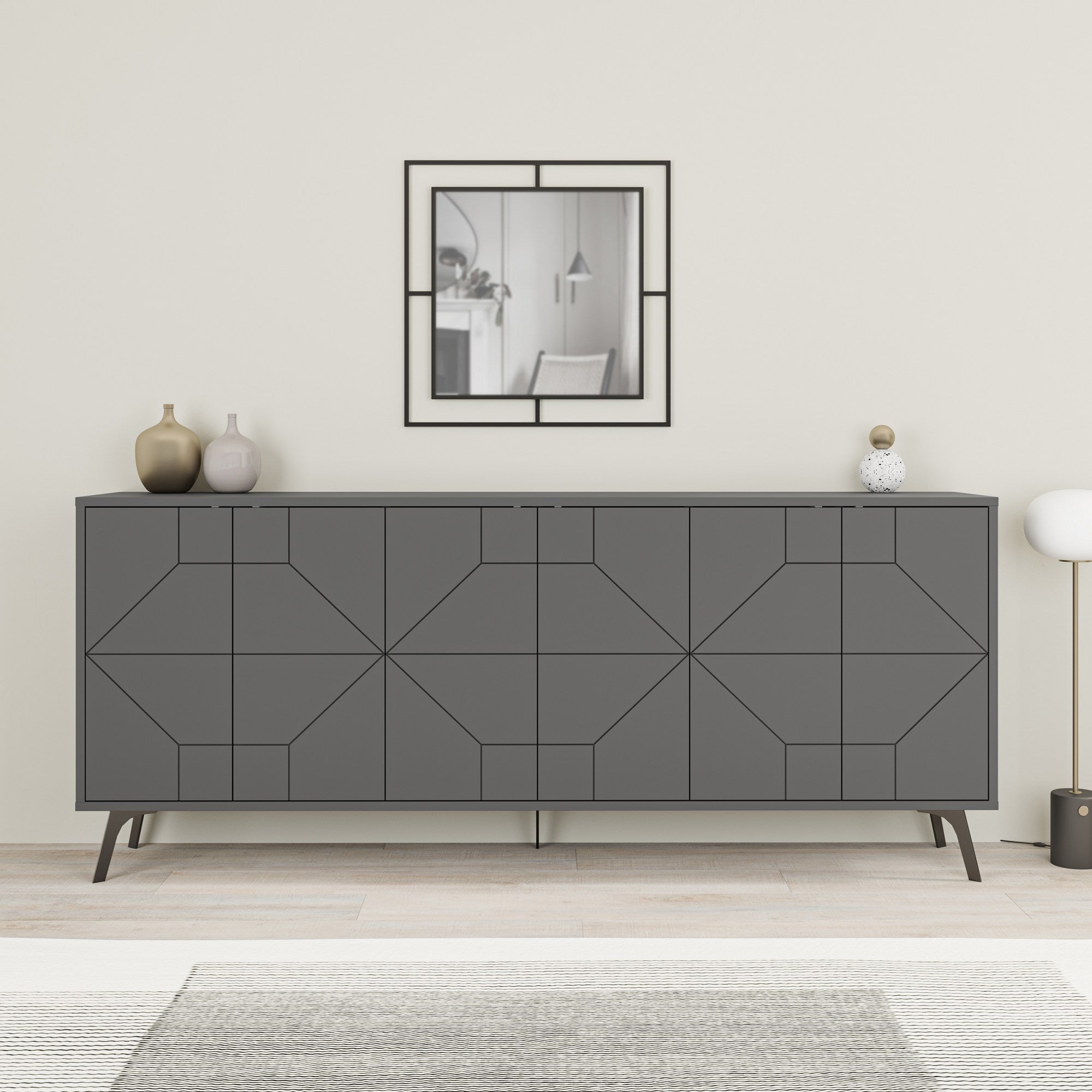 Konzolni stol Dune - Anthracite | AG-vitahome.hr