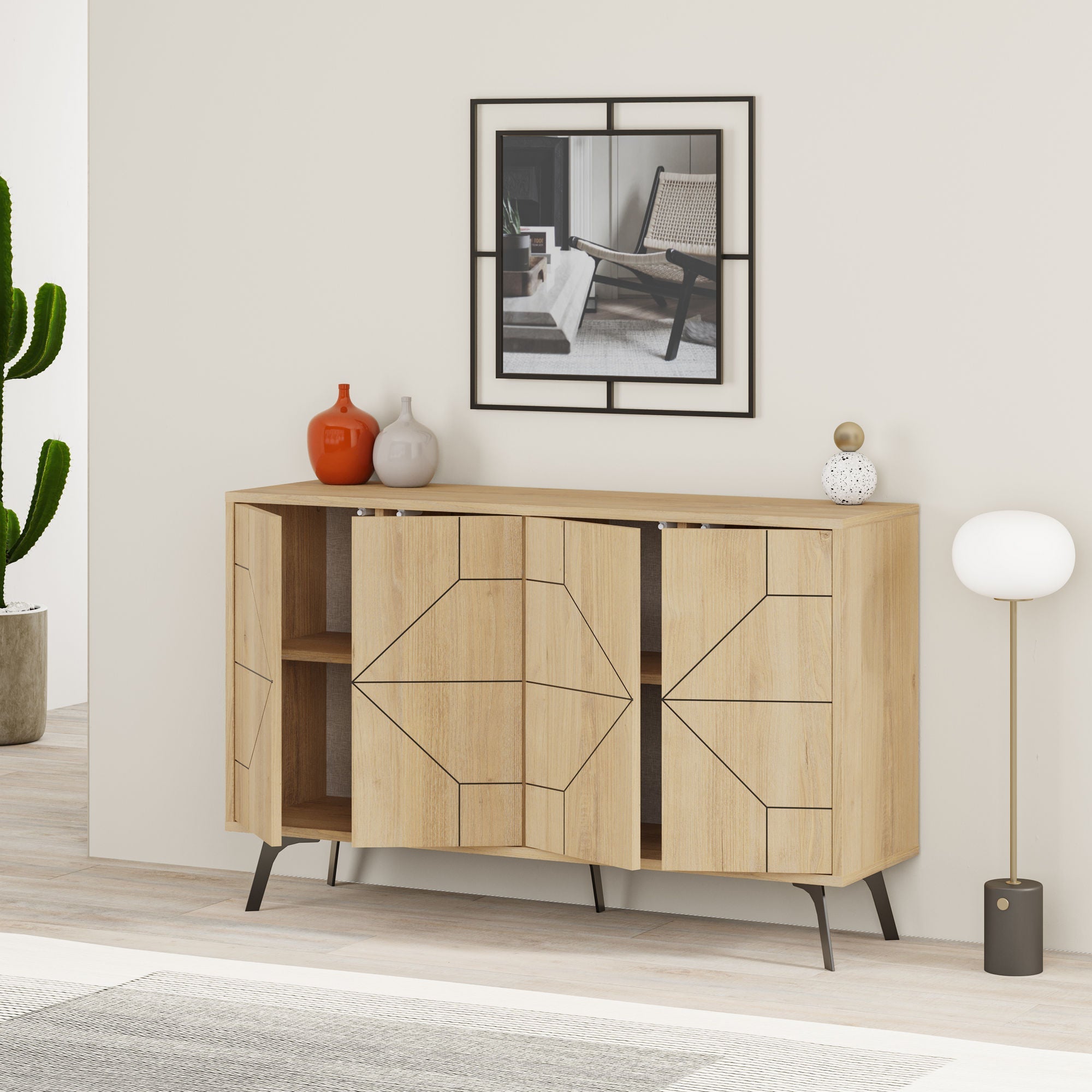 Konzolni stol Dune - Oak | AG-vitahome.hr