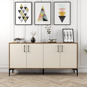 Konzolni stol Kiev 160 - Walnut, Cream | AG-vitahome.hr