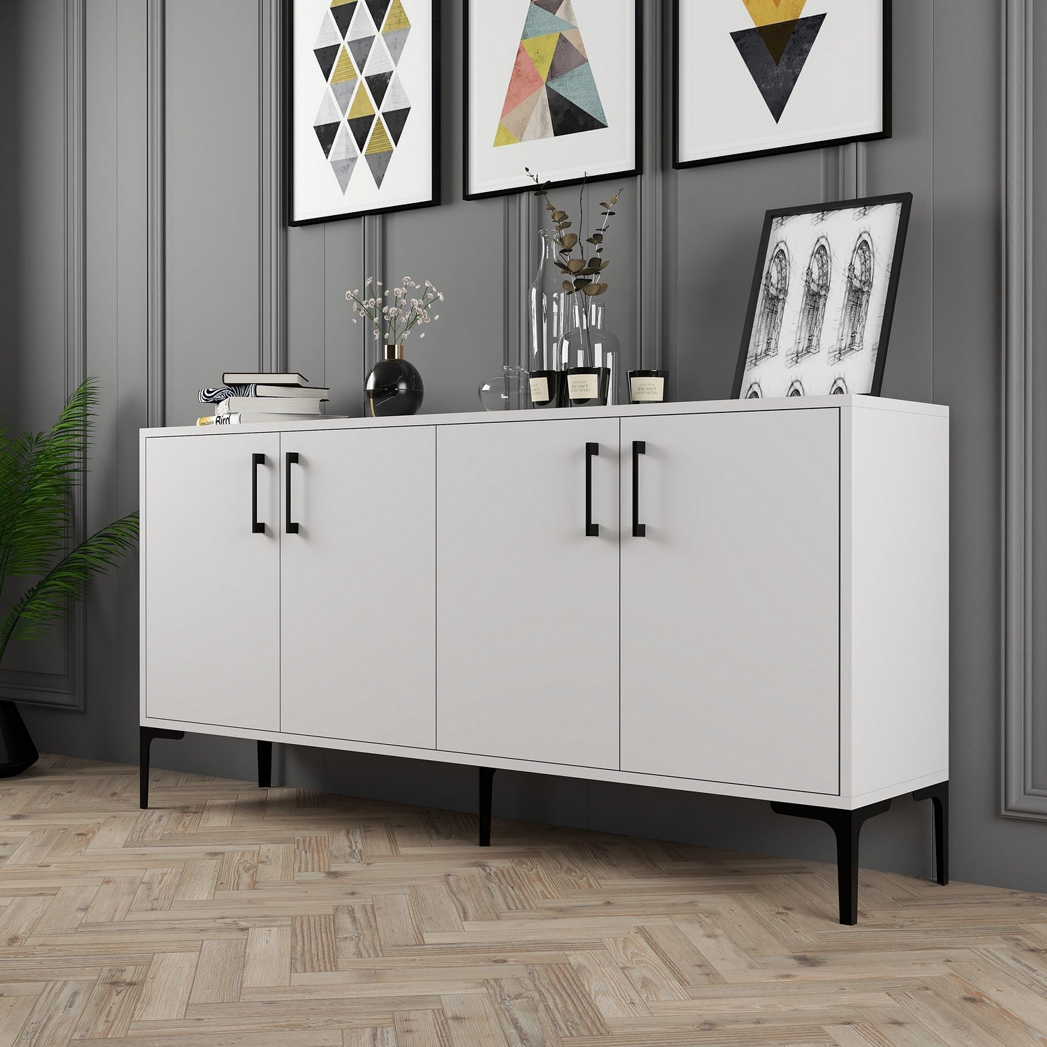 Konzolni stol Kiev 160 - White | AG-vitahome.hr
