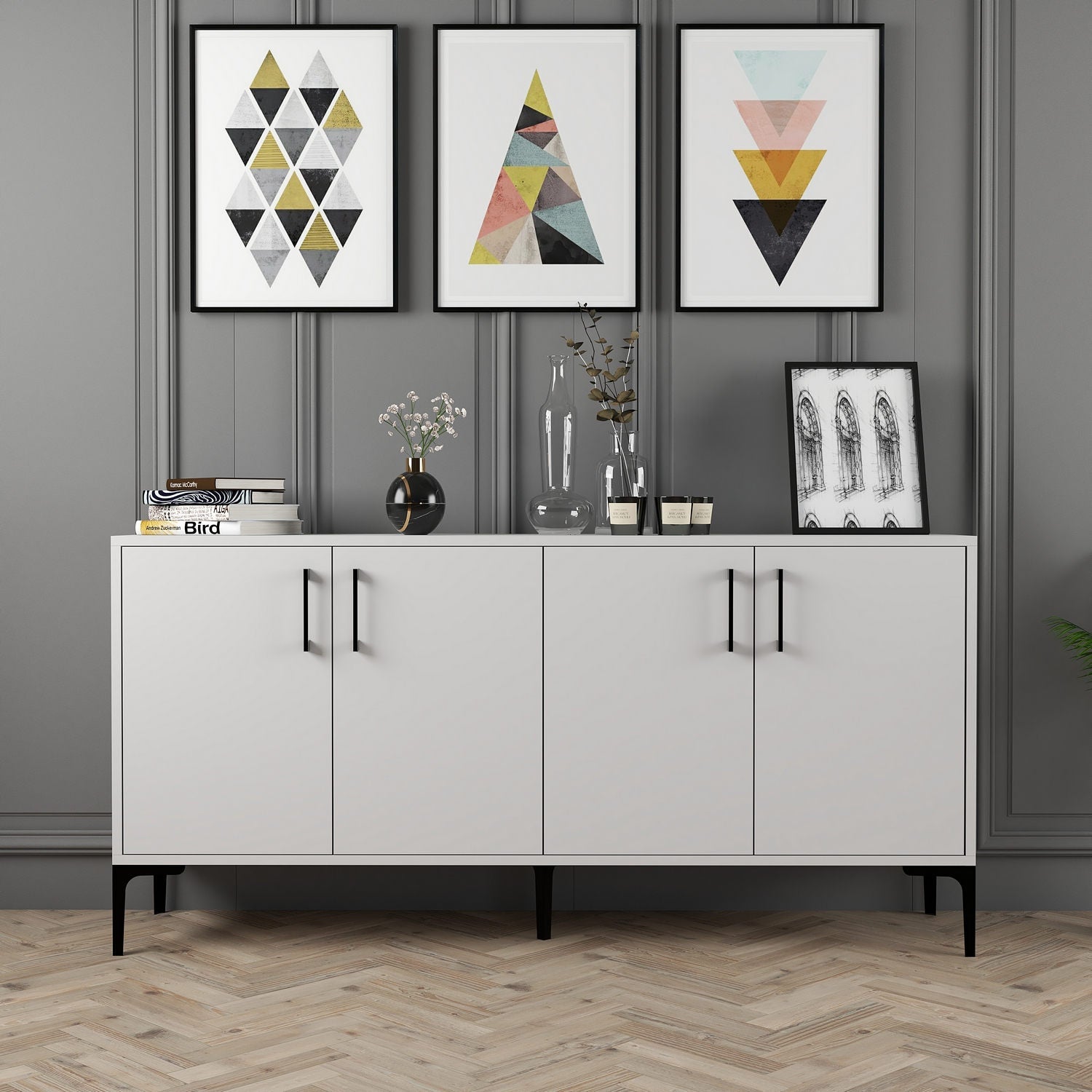 Konzolni stol Kiev 160 - White | AG-vitahome.hr