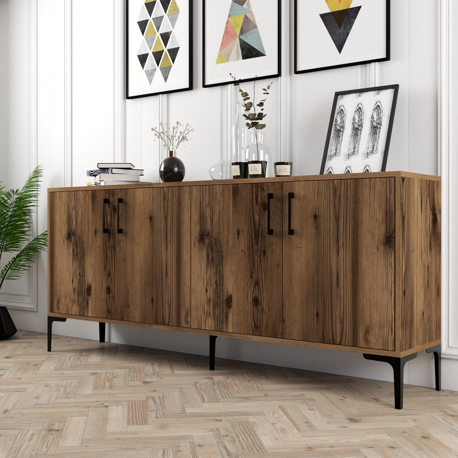 Konzolni stol Kiev - Walnut | AG-vitahome.hr