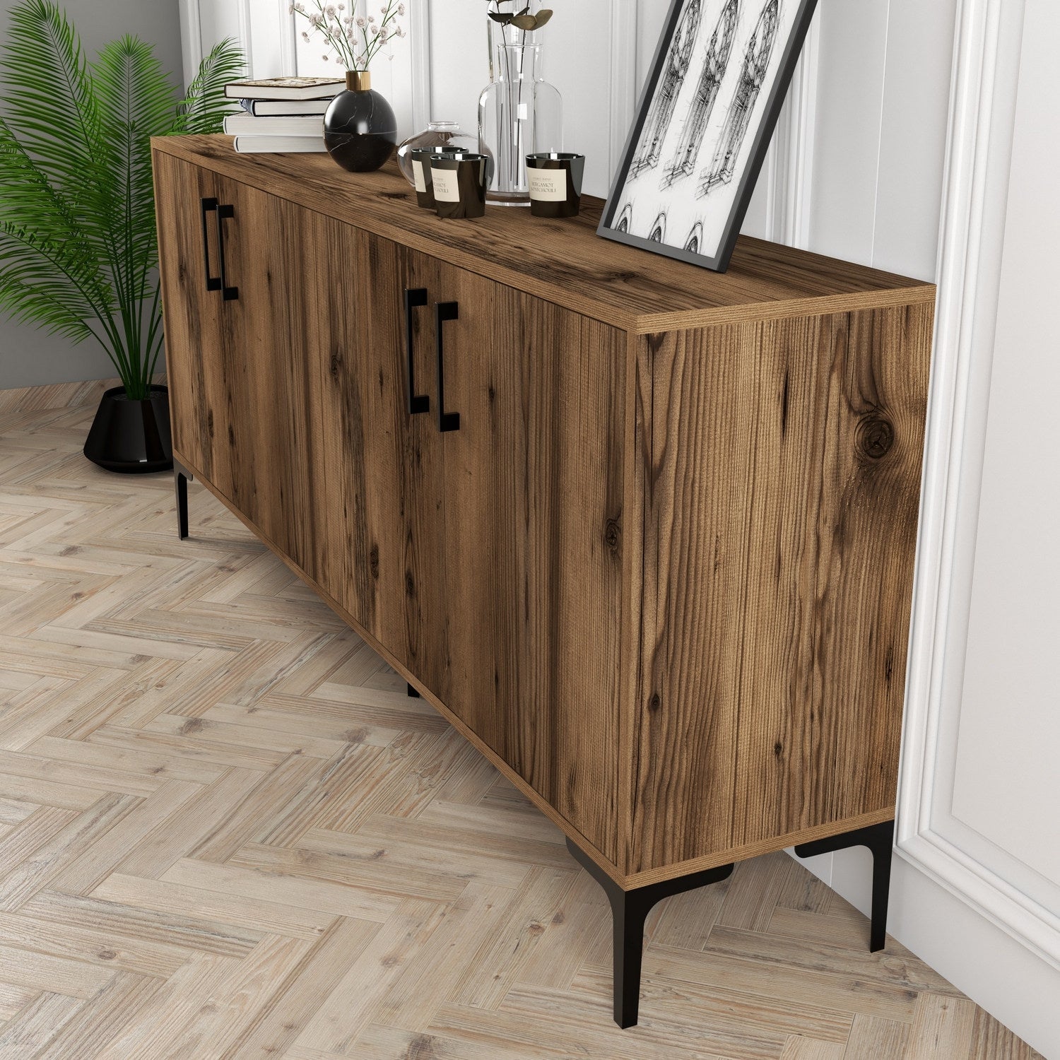 Konzolni stol Kiev - Walnut | AG-vitahome.hr