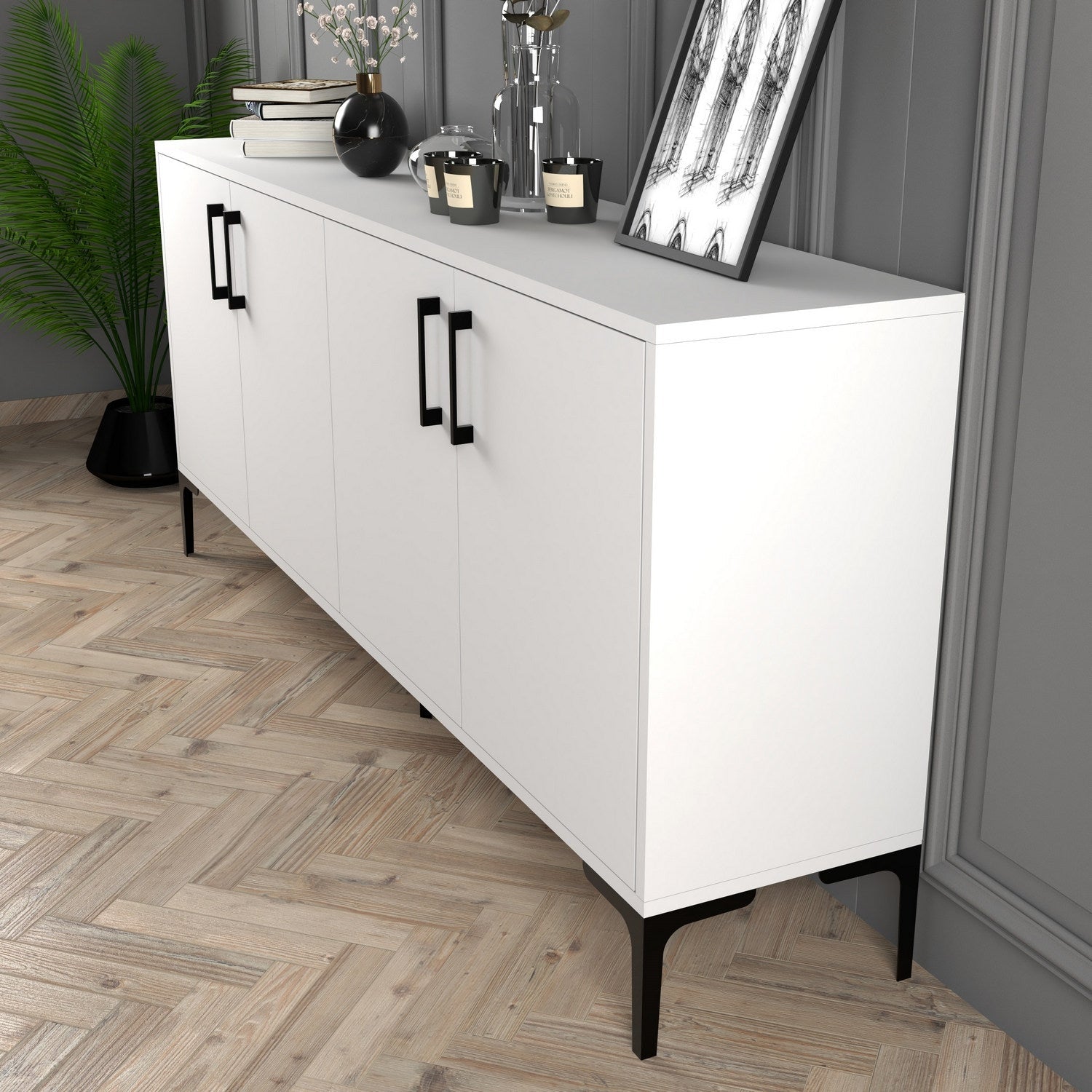 Konzolni stol Kiev - White | AG-vitahome.hr
