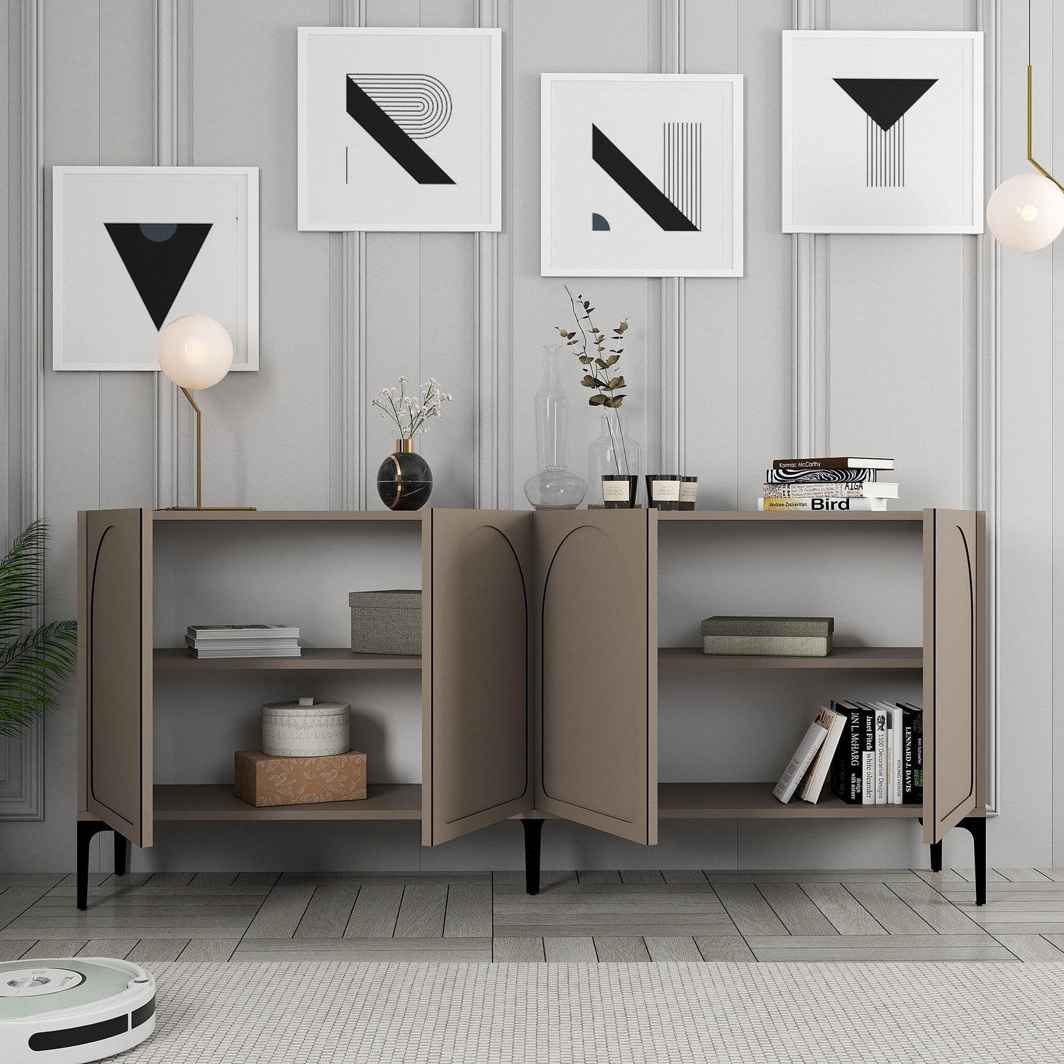 Konzolni stol Lyon 79 - Atlas, Black | AG-vitahome.hr