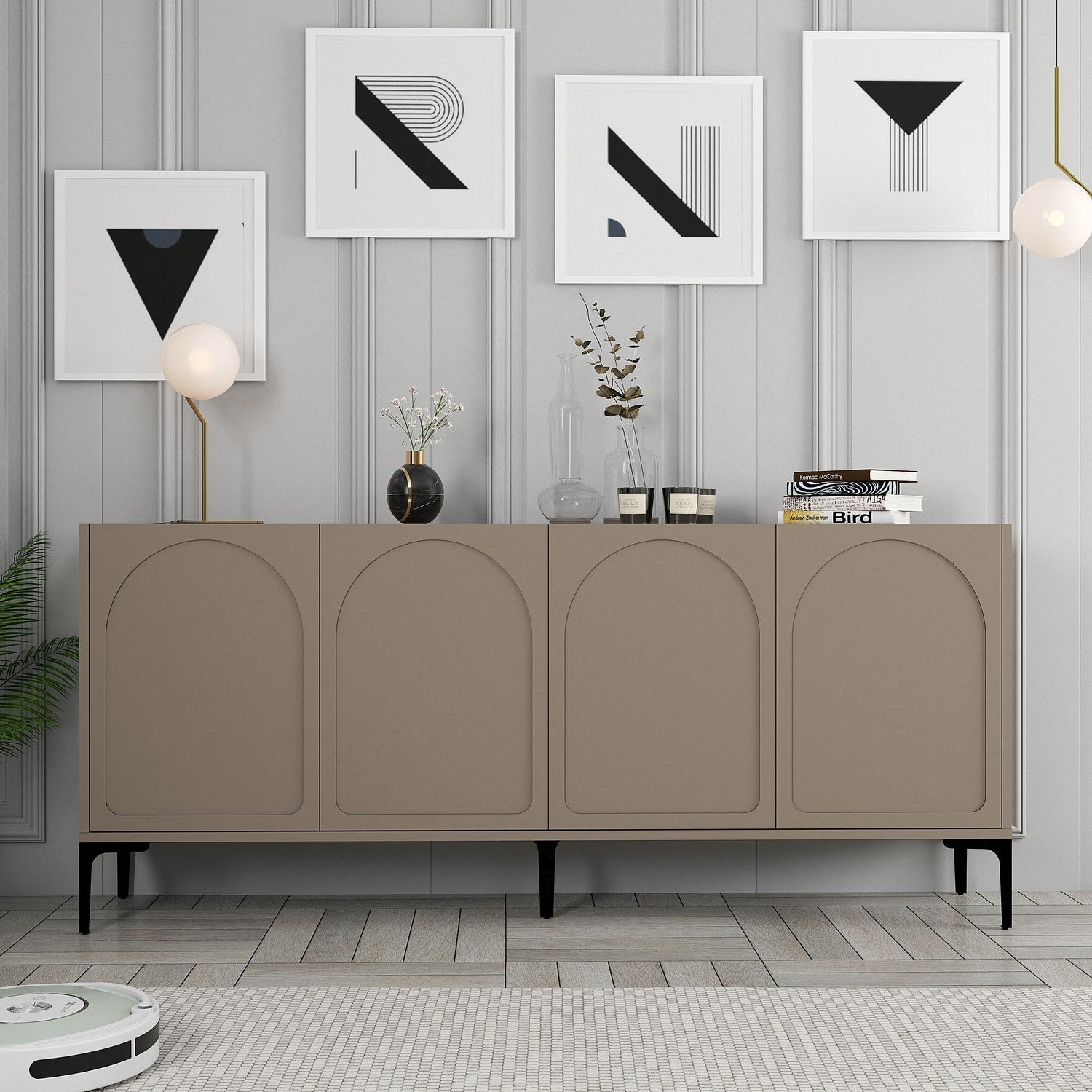 Konzolni stol Lyon 79 - Atlas, Black | AG-vitahome.hr