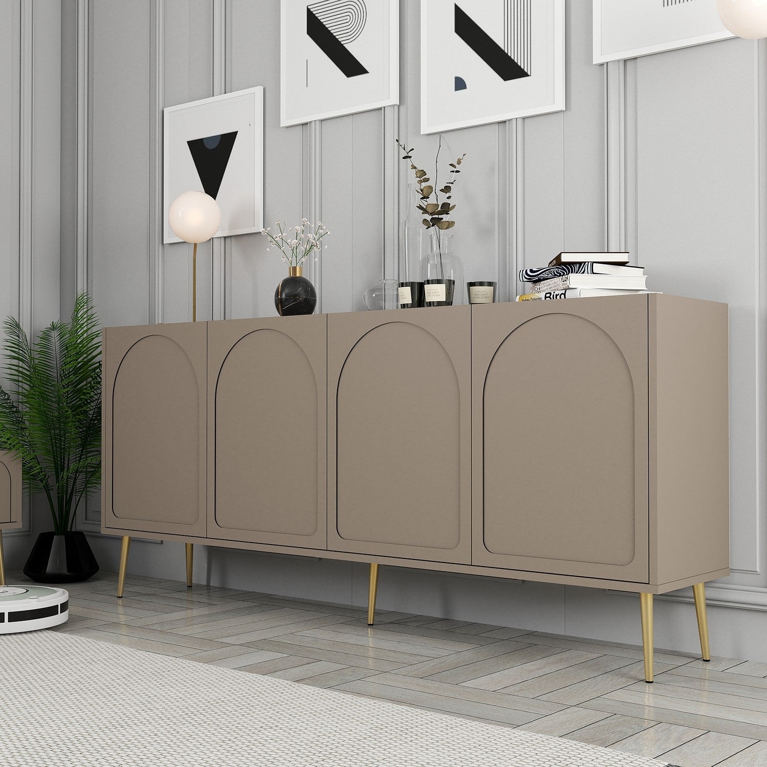 Konzolni stol Lyon 80 - Atlas, Gold | AG-vitahome.hr