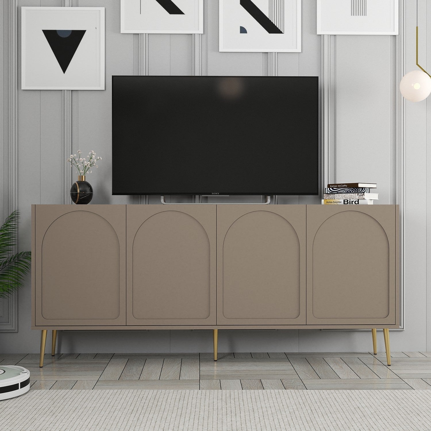 Konzolni stol Lyon 80 - Atlas, Gold | AG-vitahome.hr