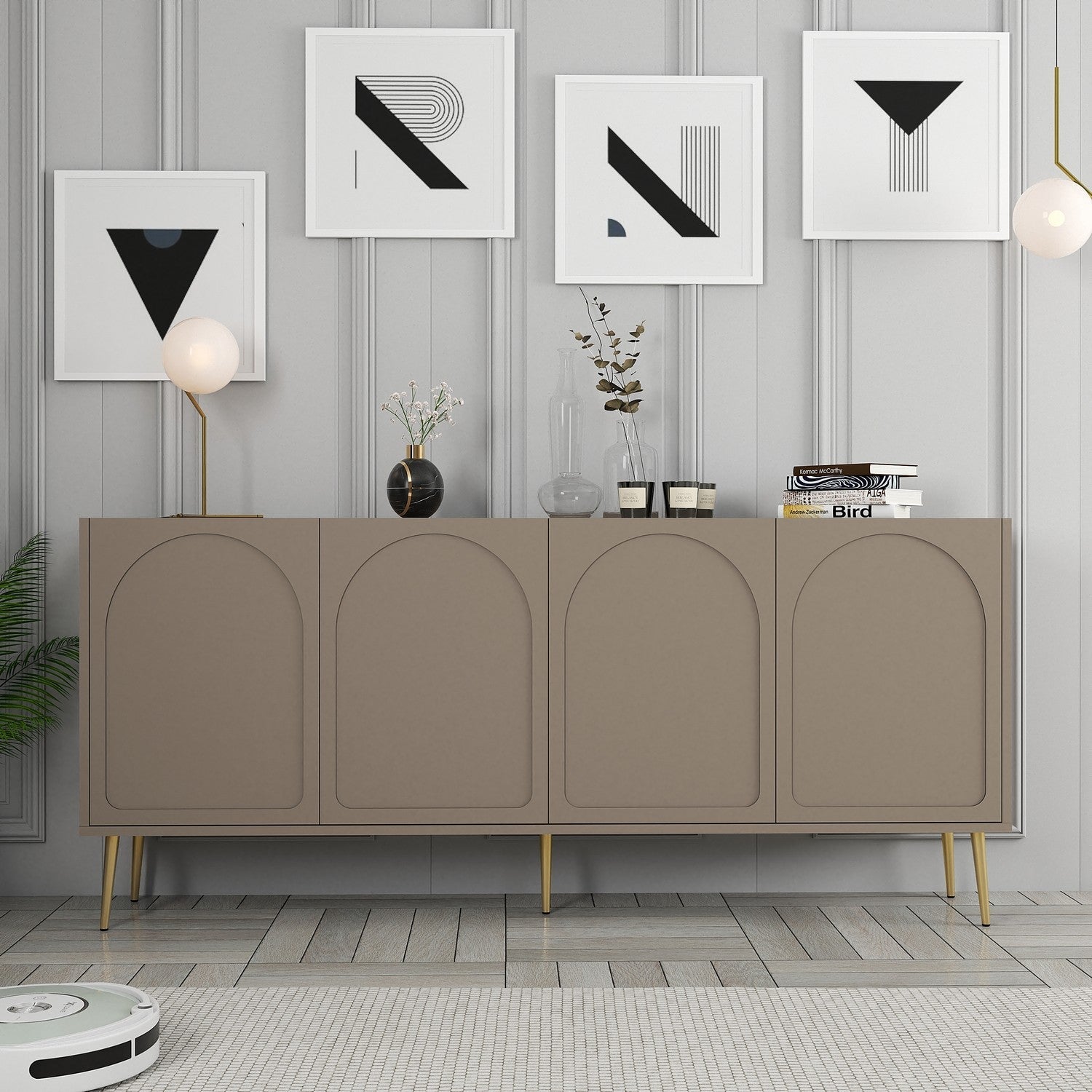 Konzolni stol Lyon 80 - Atlas, Gold | AG-vitahome.hr