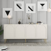 Konzolni stol Lyon 80 - Cream, Gold | AG-vitahome.hr