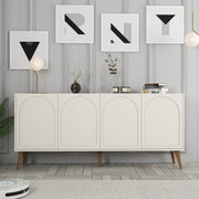 Konzolni stol Lyon 81 - Cream, Walnut | AG-vitahome.hr