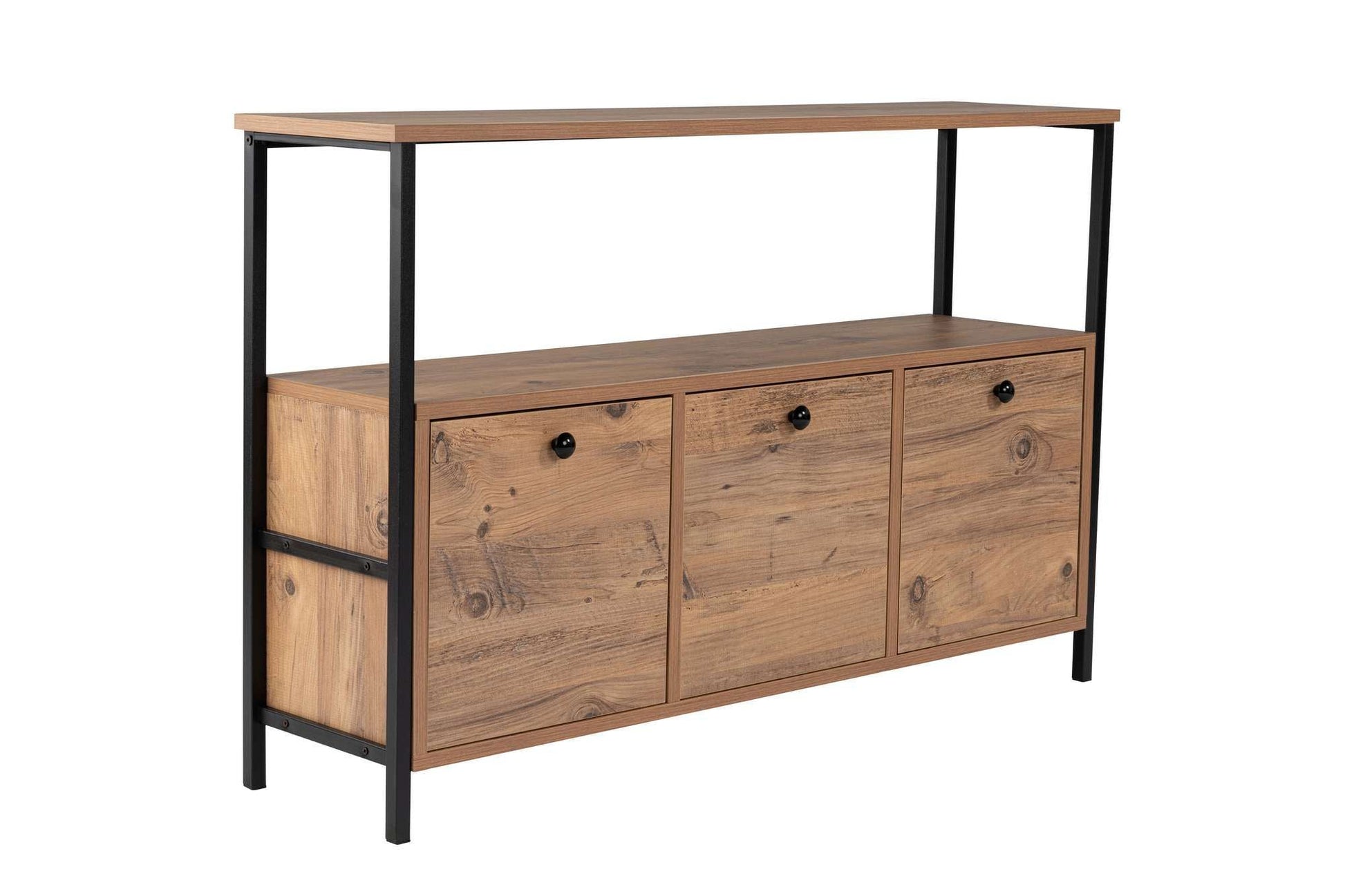 Konzolni stol Solace - Atlantic Pine, Black | AG-vitahome.hr