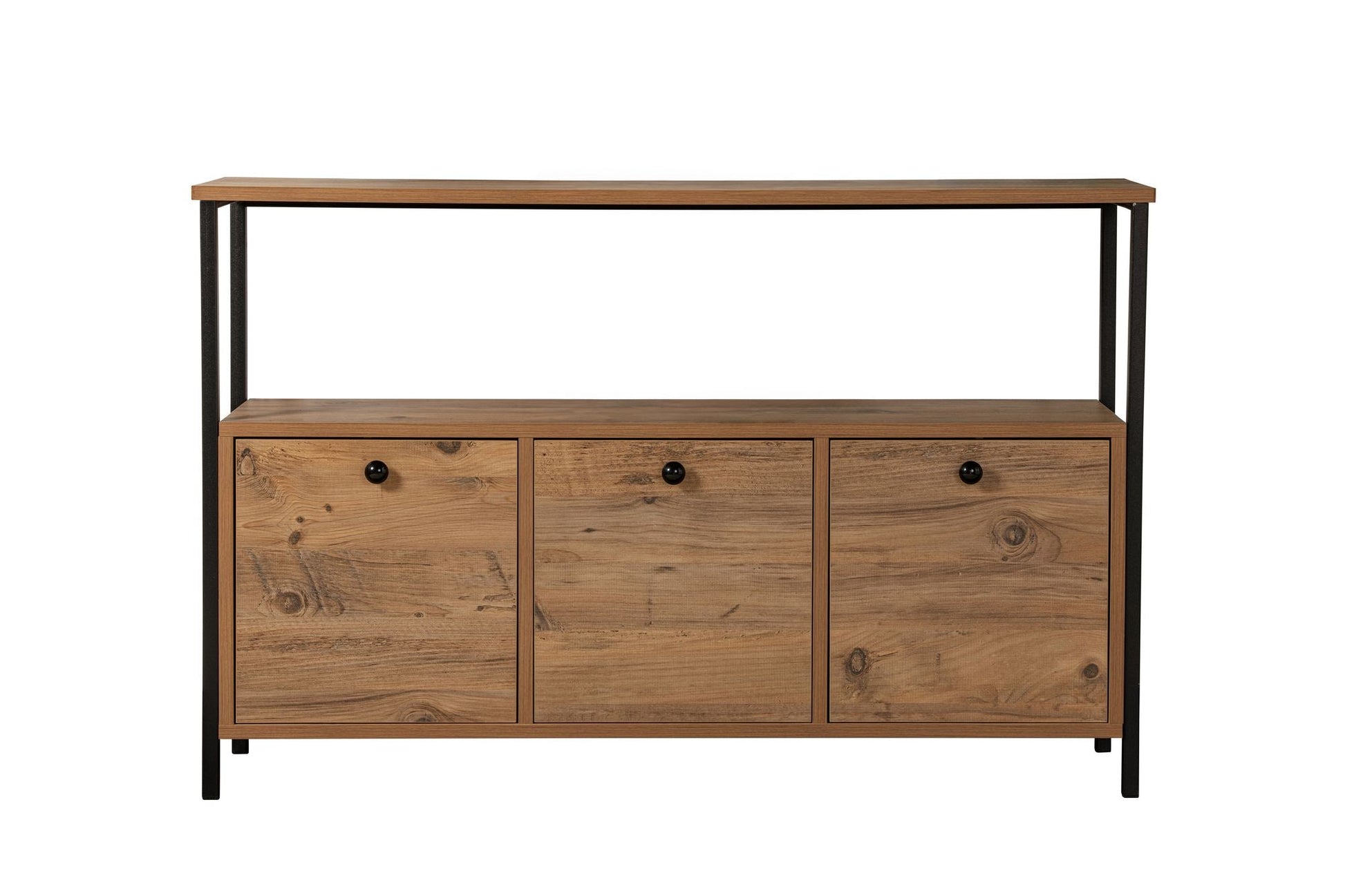 Konzolni stol Solace - Atlantic Pine, Black | AG-vitahome.hr