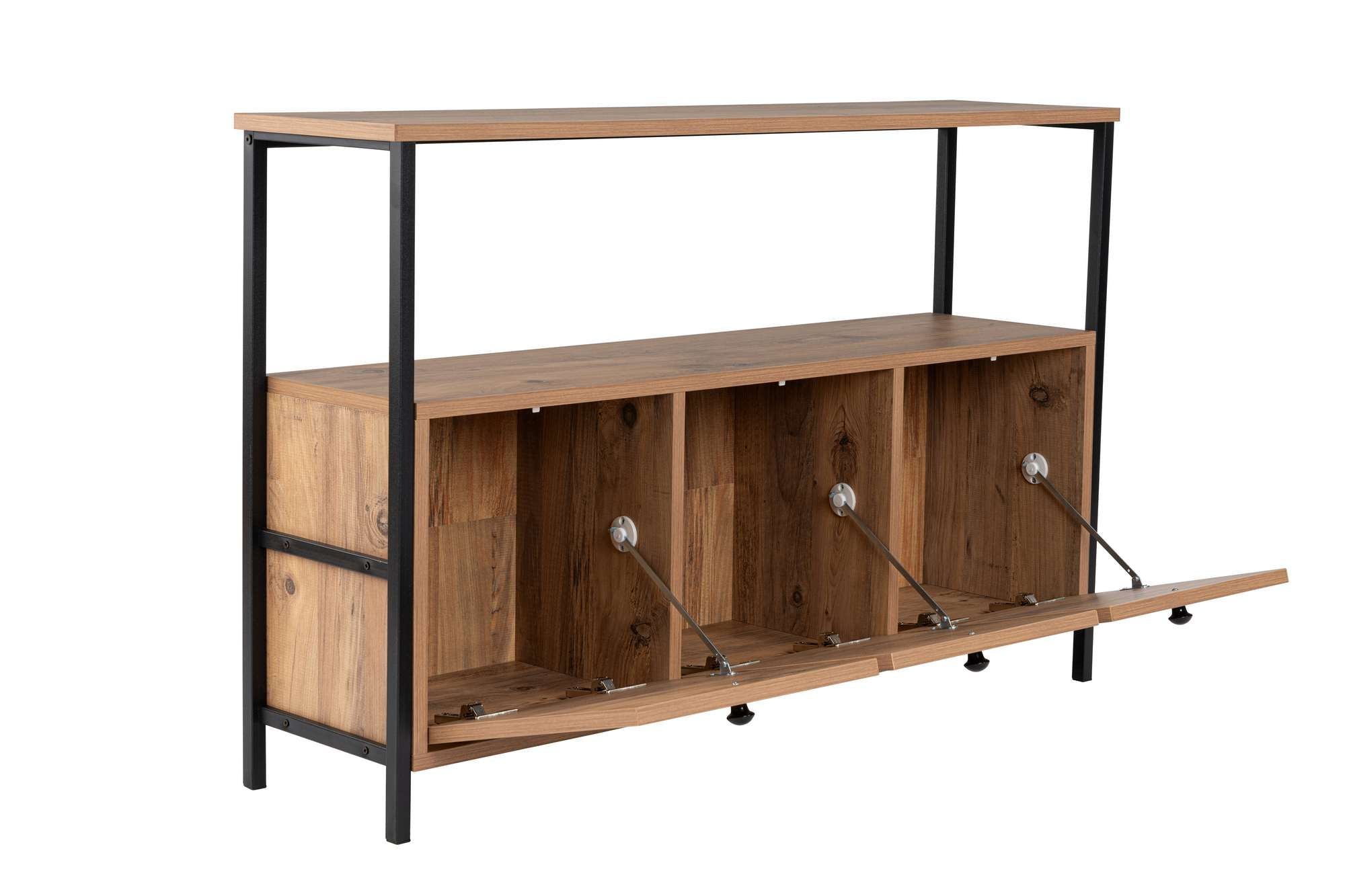 Konzolni stol Solace - Atlantic Pine, Black | AG-vitahome.hr