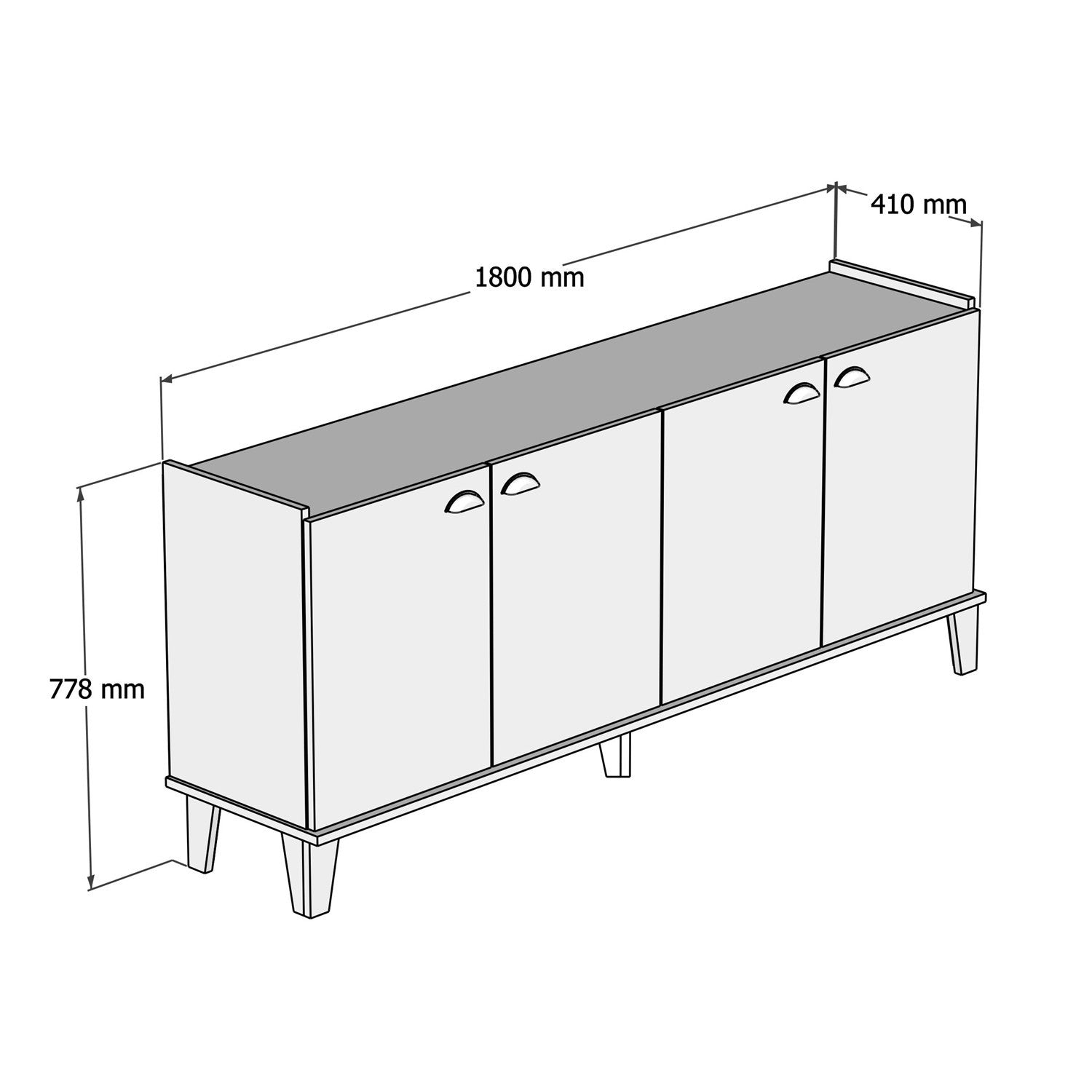 Konzolni stol Sumer H3020 | AG-vitahome.hr