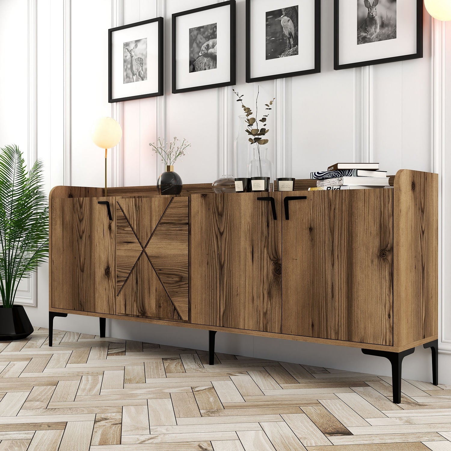 Konzolni stol Venedik - Walnut | AG-vitahome.hr
