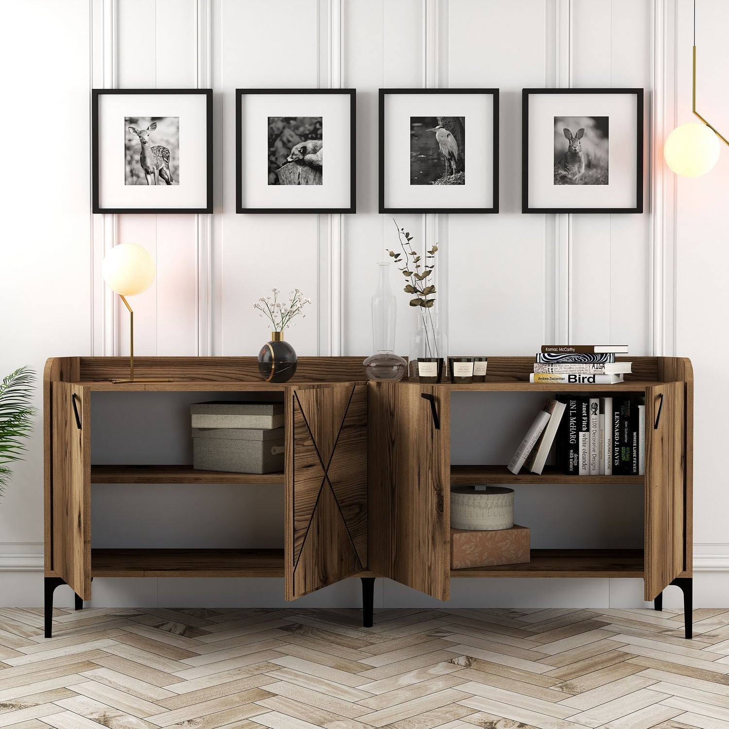 Konzolni stol Venedik - Walnut | AG-vitahome.hr