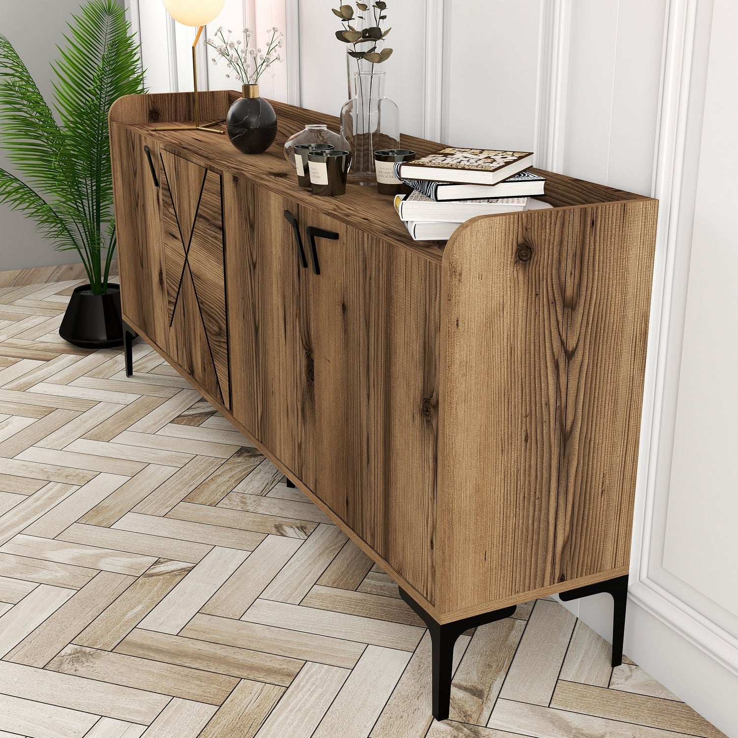 Konzolni stol Venedik - Walnut | AG-vitahome.hr