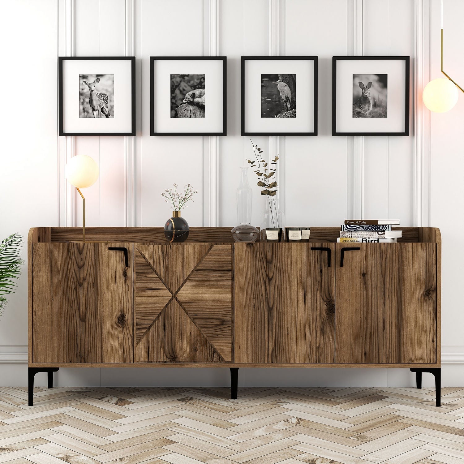 Konzolni stol Venedik - Walnut | AG-vitahome.hr