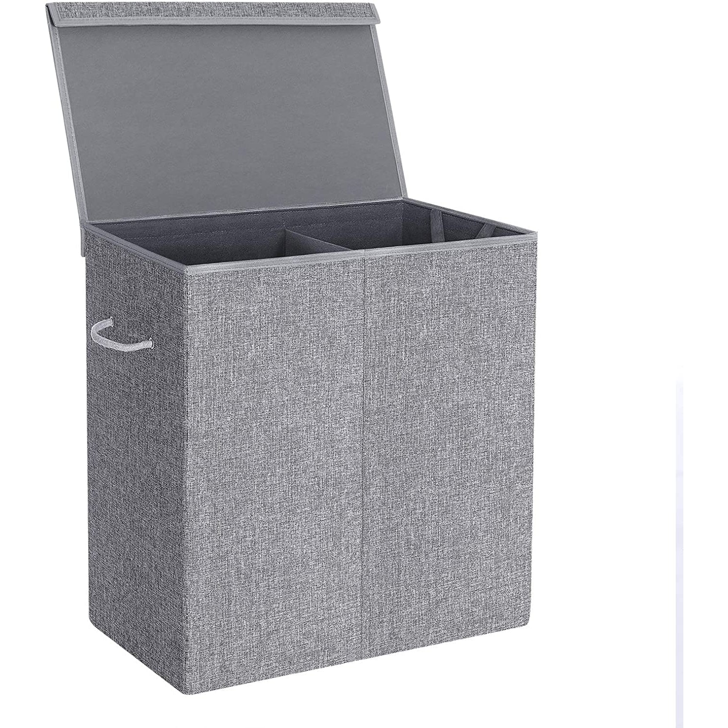 Košara za rublje, košara za odjeću s magnetskim poklopcem i ručkama | SONGMICS-vitahome.hr