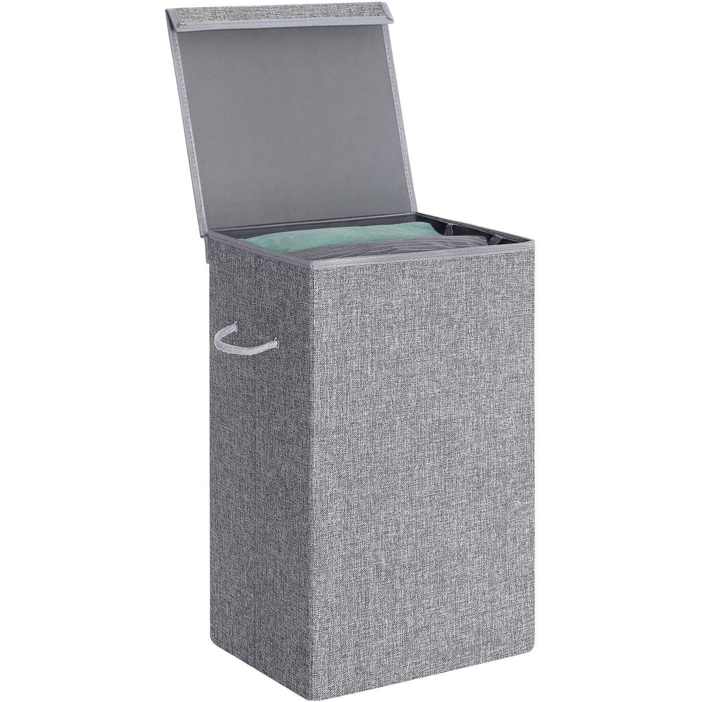 Košara za rublje, košara za rublje s magnetnim poklopcem i ručkom 85L | SONGMICS-vitahome.hr